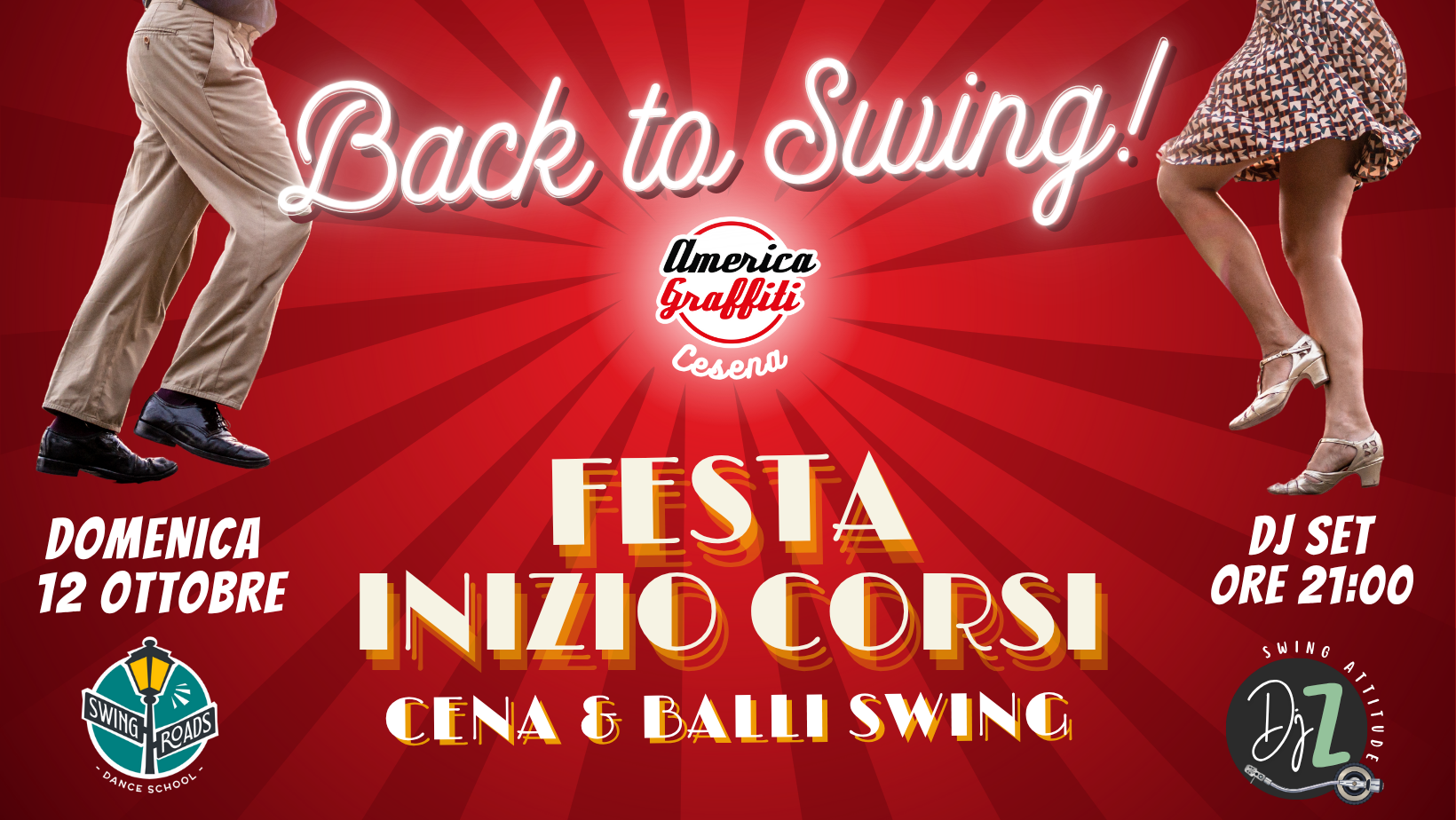 BACK TO SWING - FESTA INIZIO CORSI!
